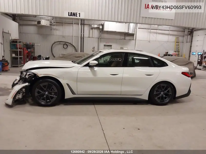 2025 BMW I4 VIN WBY43HD06SFV60993 — фото 14