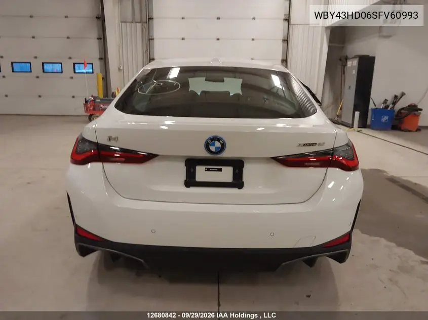 2025 BMW I4 VIN WBY43HD06SFV60993 — фото 16