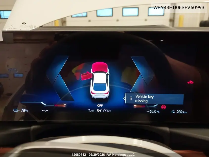 2025 BMW I4 VIN WBY43HD06SFV60993 — фото 7