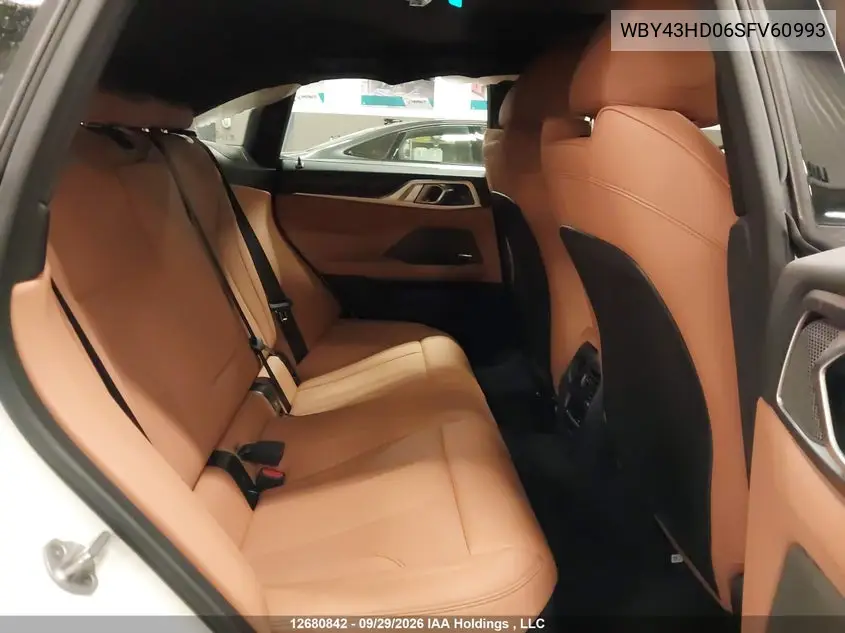 2025 BMW I4 VIN WBY43HD06SFV60993 — фото 8
