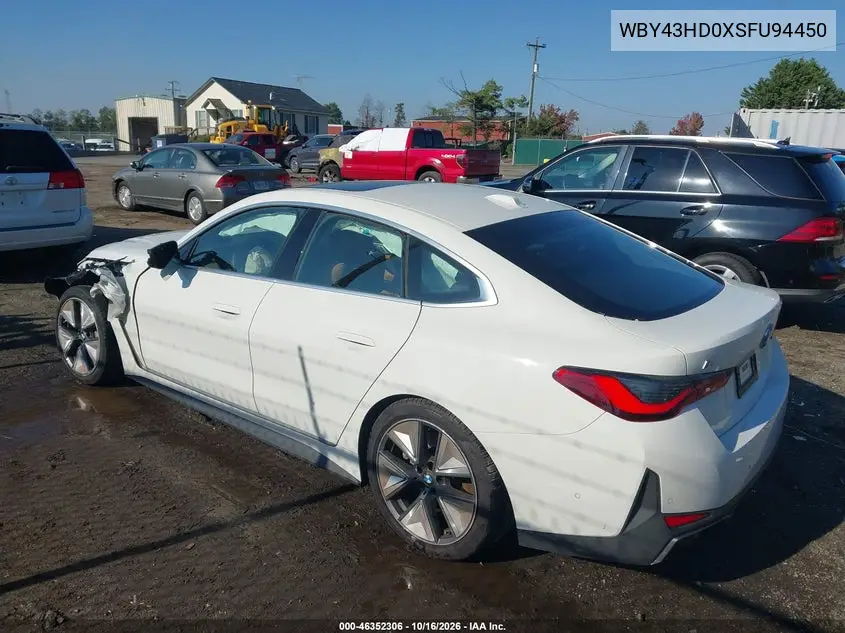 2025 BMW I4 VIN WBY43HD0XSFU94450 — фото 3