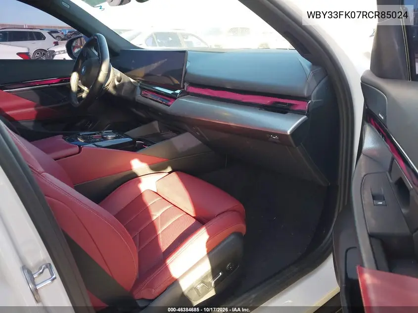 2024 BMW I5 VIN WBY33FK07RCR85024 — фото 5