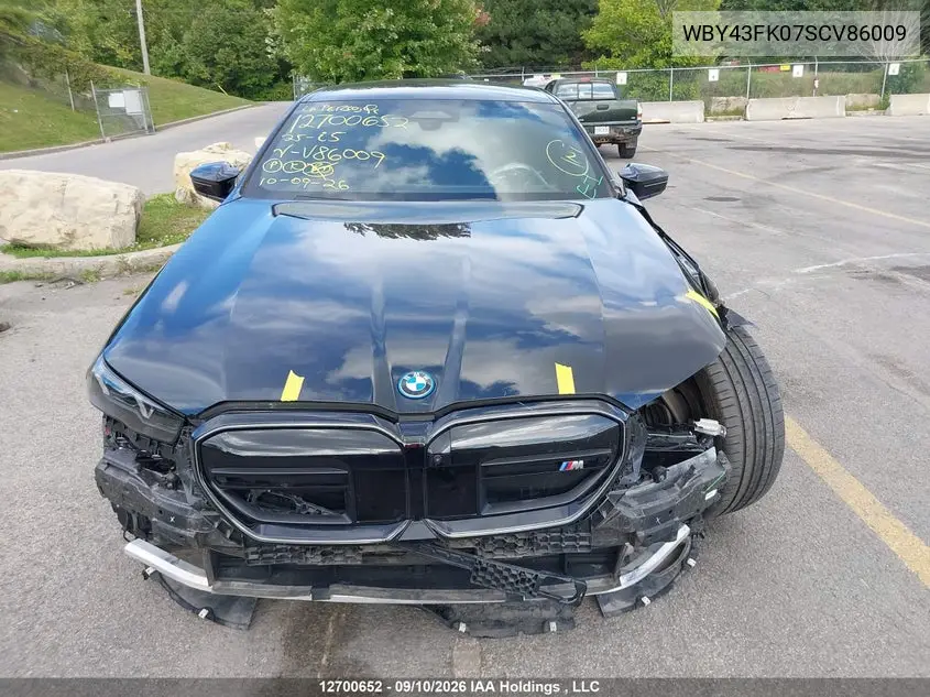 2025 BMW I5 VIN WBY43FK07SCV86009 — фото 13