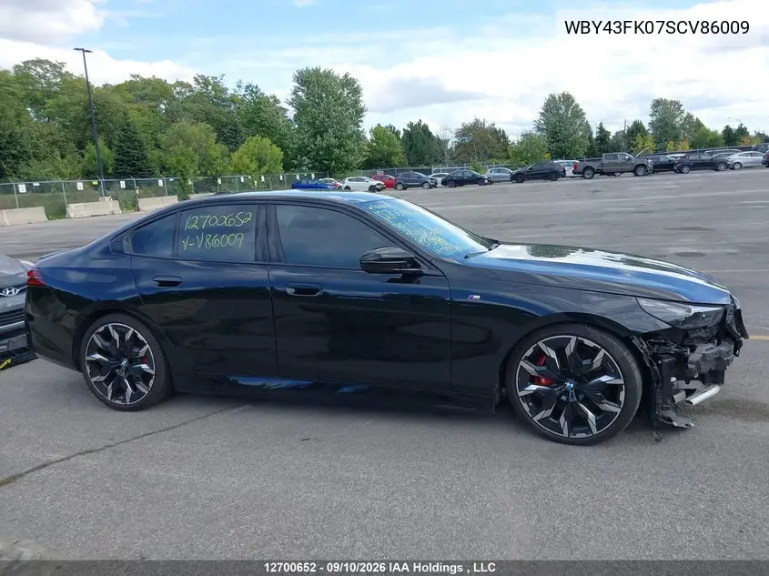 2025 BMW I5 VIN WBY43FK07SCV86009 — фото 14
