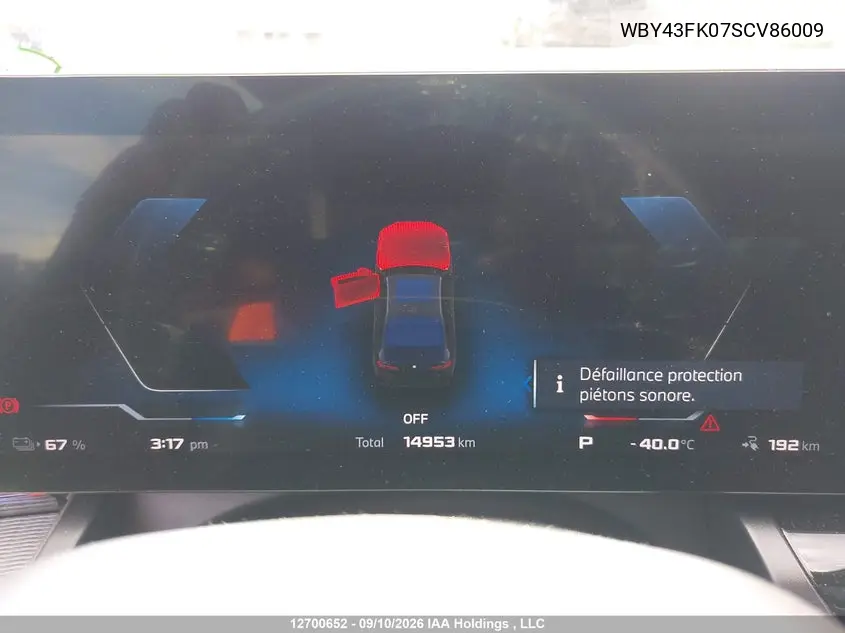 2025 BMW I5 VIN WBY43FK07SCV86009 — фото 16
