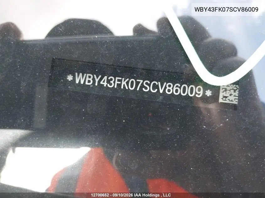 2025 BMW I5 VIN WBY43FK07SCV86009 — фото 20