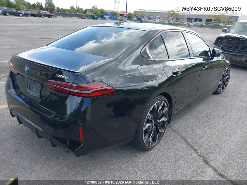 2025 BMW I5 VIN WBY43FK07SCV86009 — фото 4