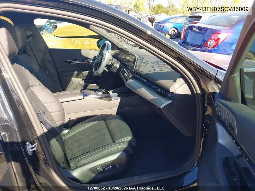 2025 BMW I5 VIN WBY43FK07SCV86009 — фото 5