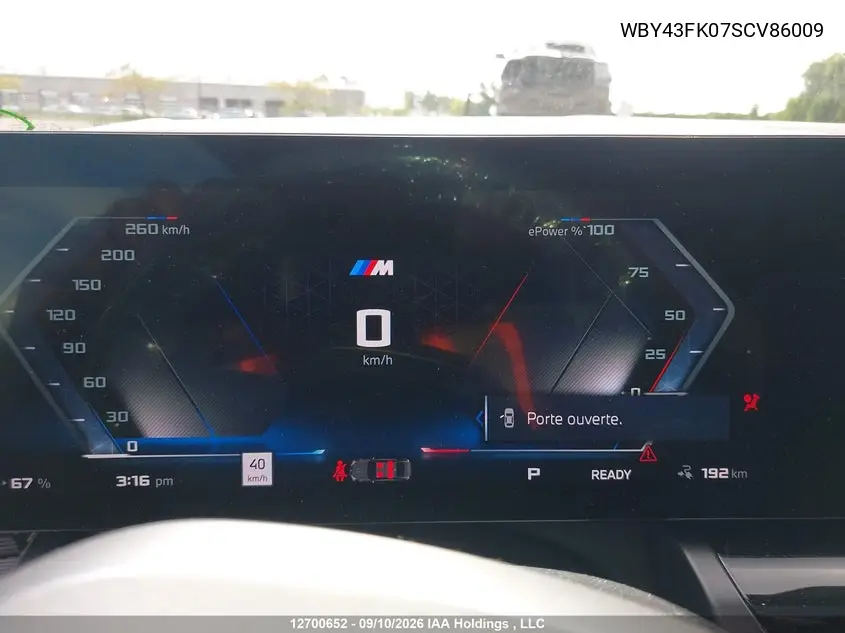 2025 BMW I5 VIN WBY43FK07SCV86009 — фото 7