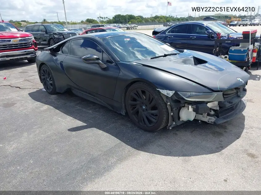 BMW I8 2014, VIN WBY2Z2C51EVX64210