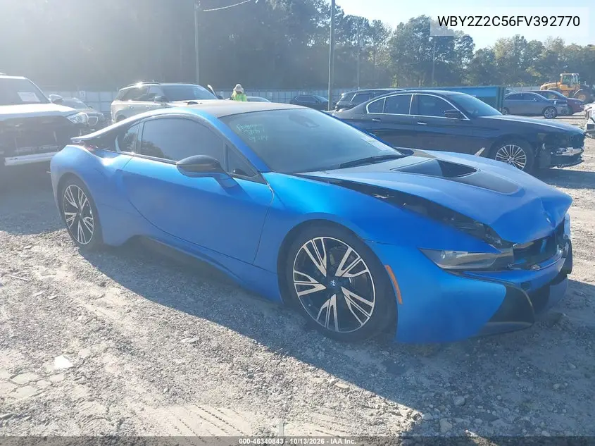 BMW I8 2015, VIN WBY2Z2C56FV392770