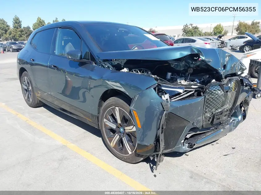 BMW IX 2023, VIN WB523CF06PCM56355