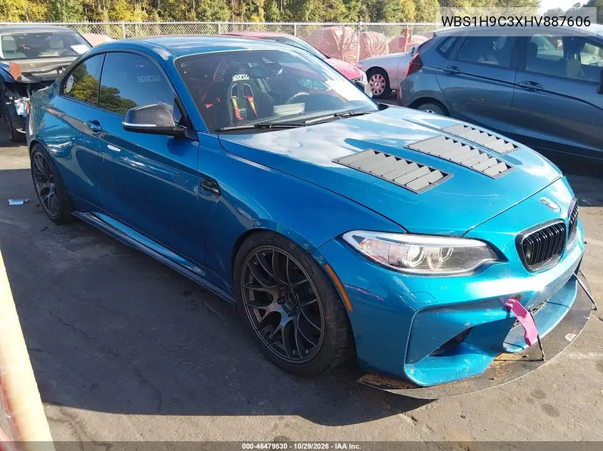 BMW M2 2017, VIN WBS1H9C3XHV887606