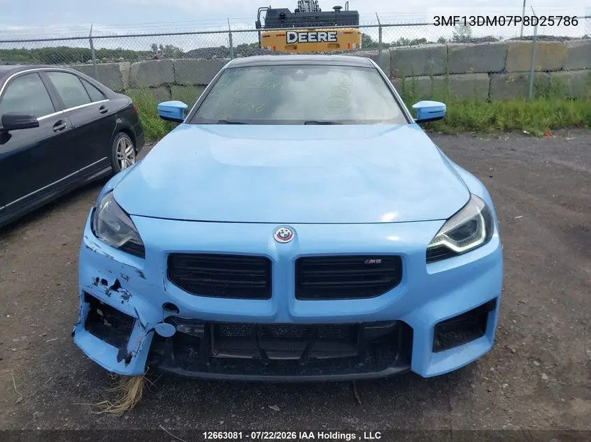 2023 BMW M2 VIN 3MF13DM07P8D25786 — фото 12