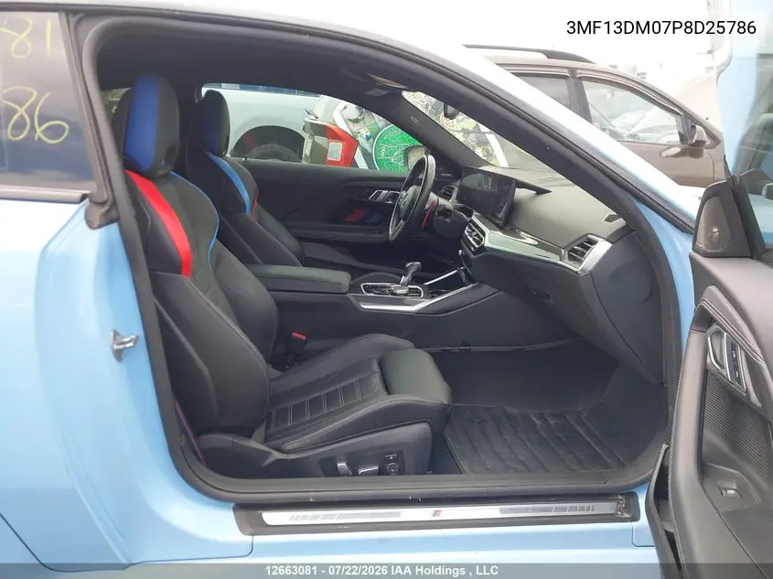 2023 BMW M2 VIN 3MF13DM07P8D25786 — фото 5