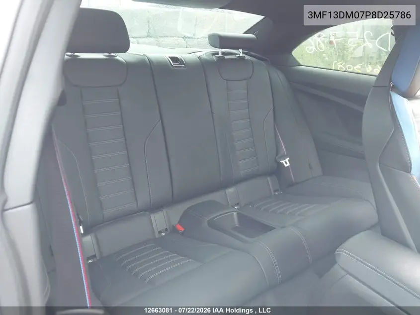 2023 BMW M2 VIN 3MF13DM07P8D25786 — фото 8