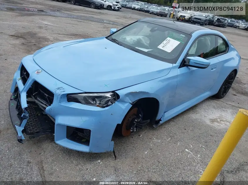 2023 BMW M2 VIN 3MF13DM0XP8C94128 — фото 2