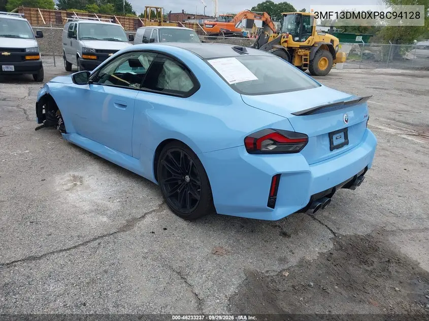 2023 BMW M2 VIN 3MF13DM0XP8C94128 — фото 3