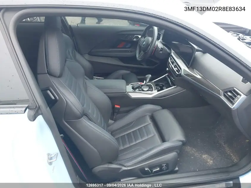 2024 BMW M2 VIN 3MF13DM02R8E83634 — фото 5