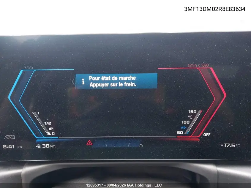 2024 BMW M2 VIN 3MF13DM02R8E83634 — фото 7