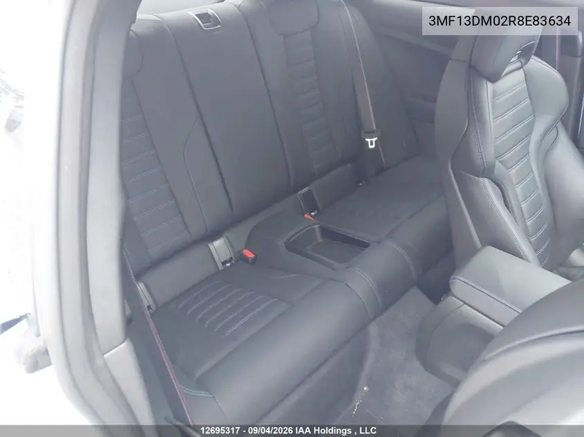 2024 BMW M2 VIN 3MF13DM02R8E83634 — фото 8
