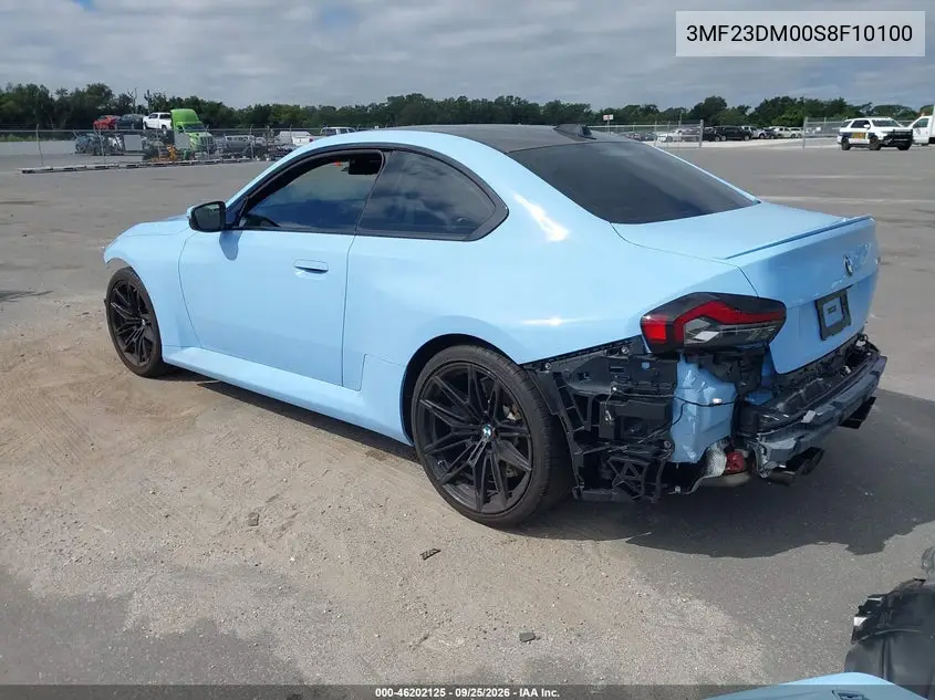 2025 BMW M2 VIN 3MF23DM00S8F10100 — фото 3