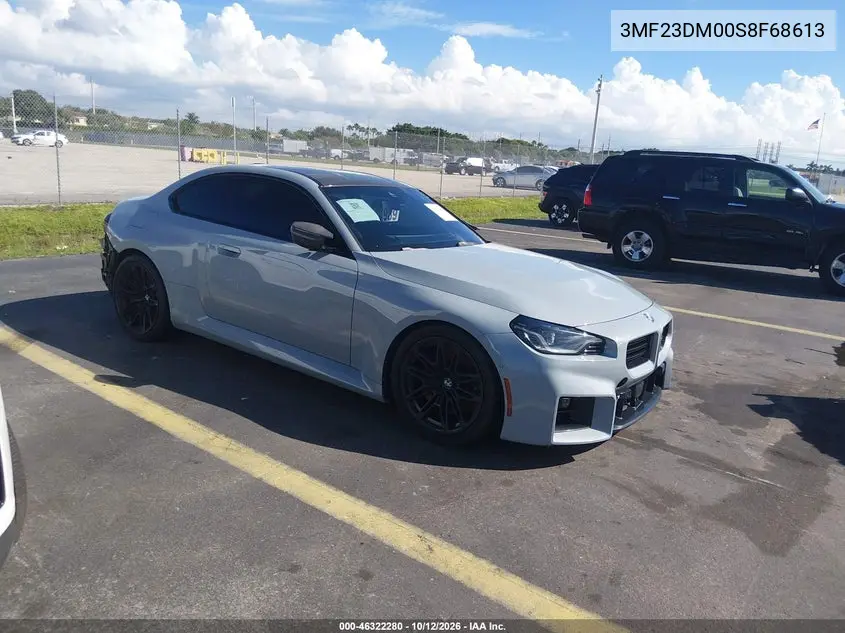 BMW M2 2025, VIN 3MF23DM00S8F68613