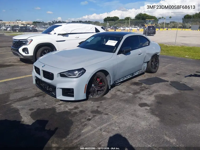 2025 BMW M2 VIN 3MF23DM00S8F68613 — фото 2