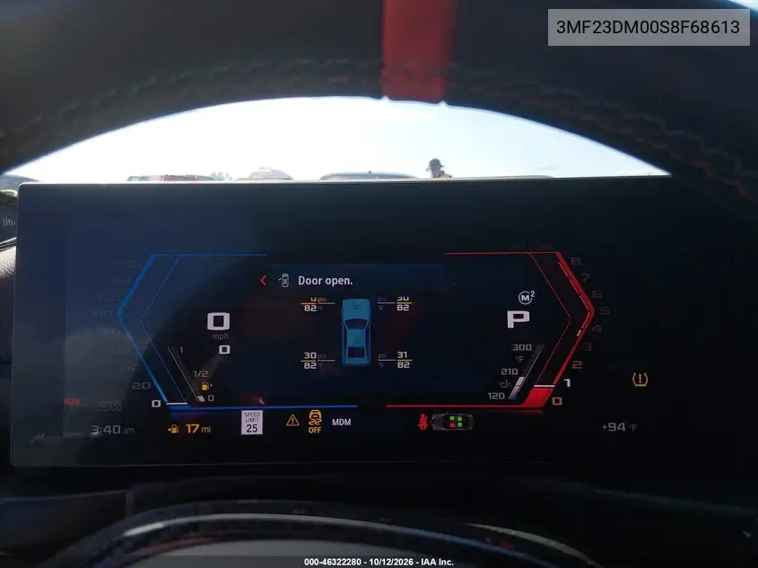 2025 BMW M2 VIN 3MF23DM00S8F68613 — фото 7