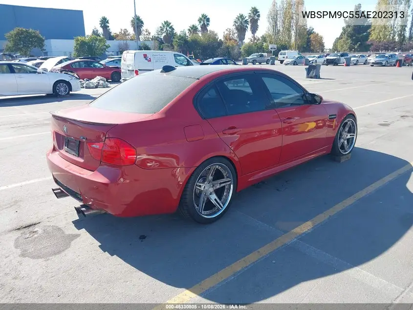 2010 BMW M3 VIN WBSPM9C55AE202313 — фото 4