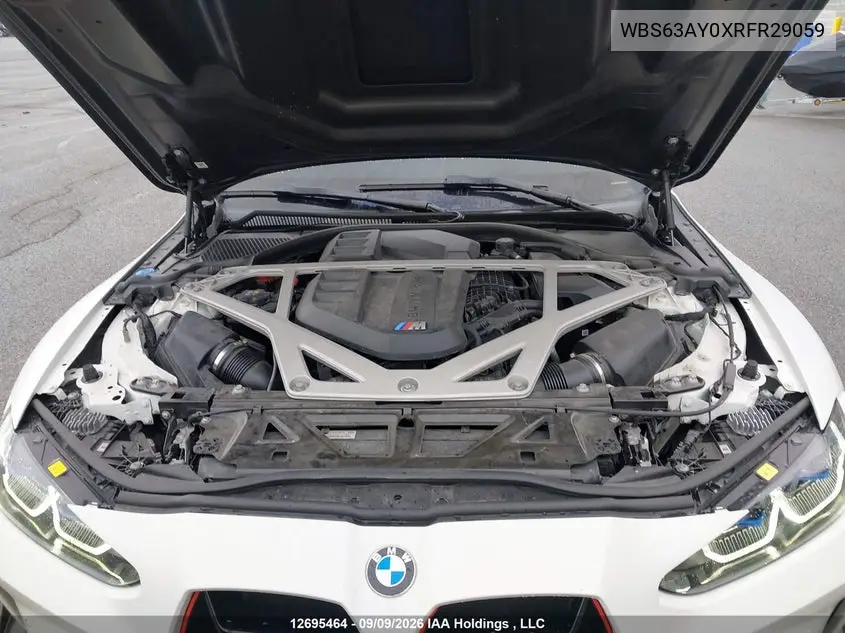 2024 BMW M3 VIN WBS63AY0XRFR29059 — фото 10