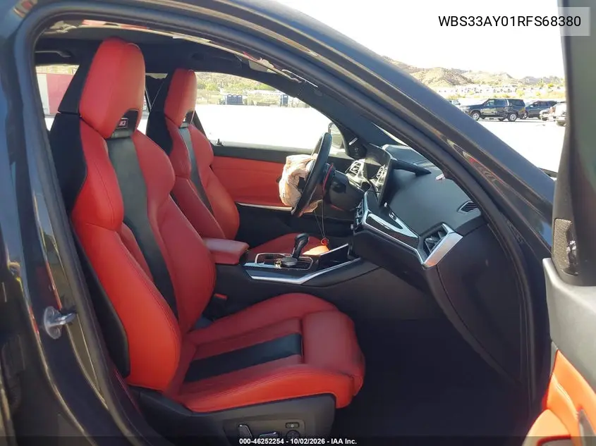 2024 BMW M3 VIN WBS33AY01RFS68380 — фото 5