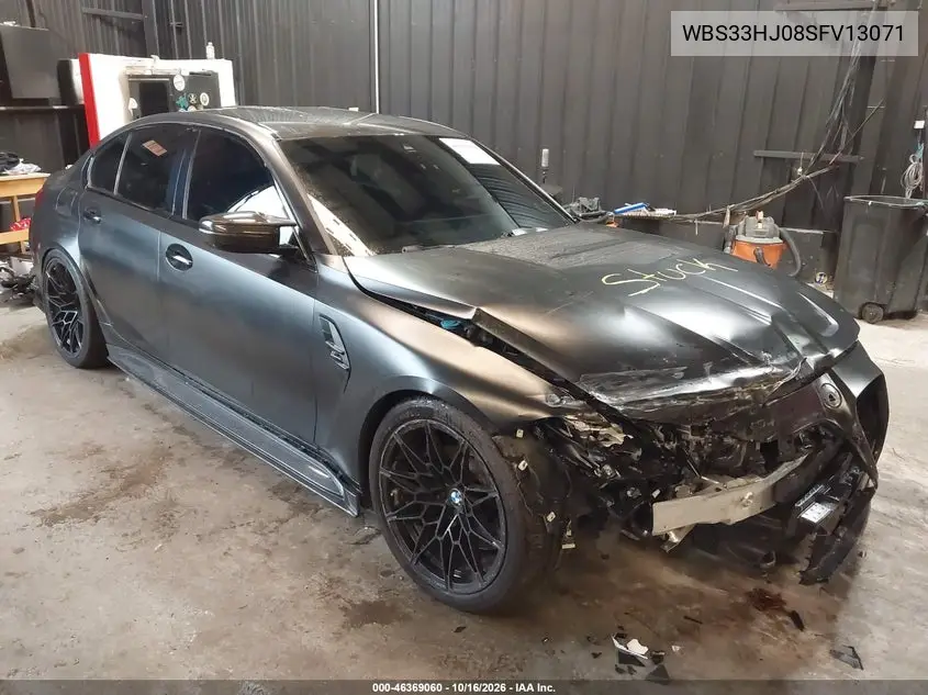 BMW M3 2025, VIN WBS33HJ08SFV13071