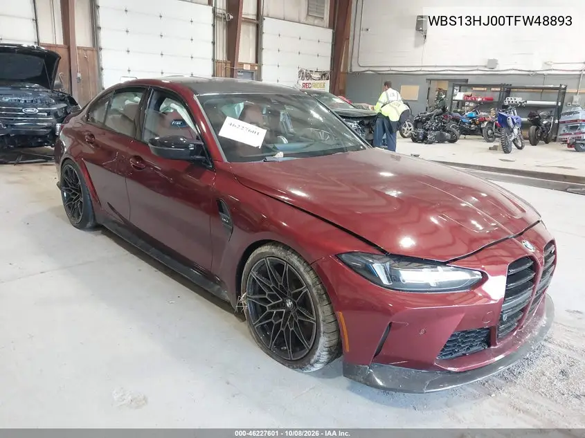 BMW M3 2026, VIN WBS13HJ00TFW48893