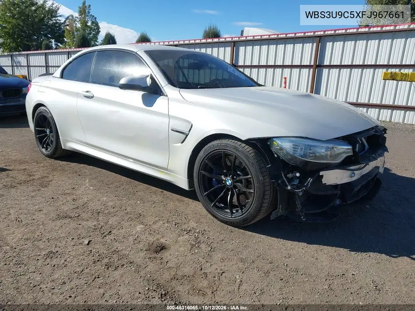 BMW M4 2015, VIN WBS3U9C5XFJ967661