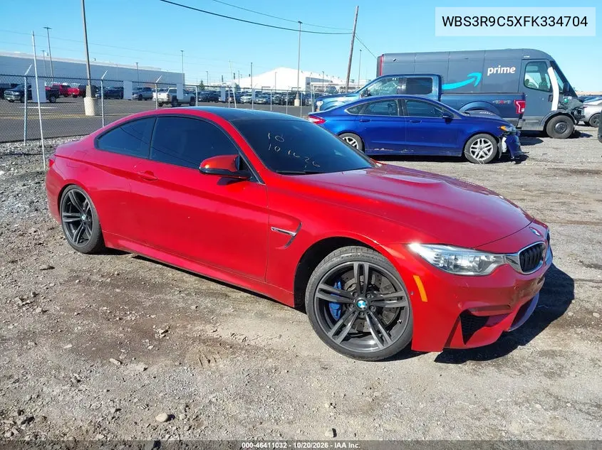 BMW M4 2015, VIN WBS3R9C5XFK334704