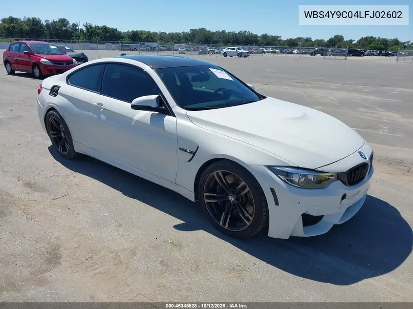 BMW M4 2020, VIN WBS4Y9C04LFJ02602