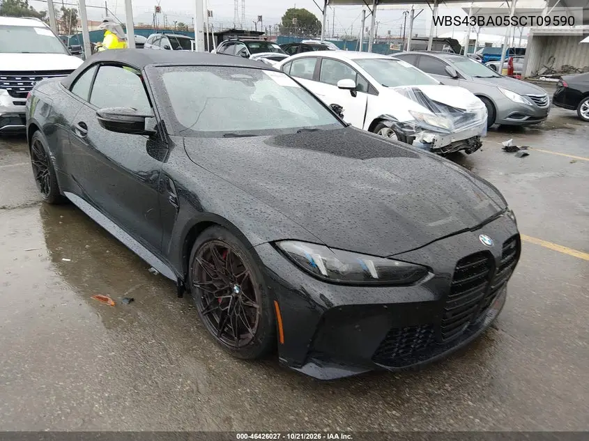 BMW M4 2025, VIN WBS43BA05SCT09590