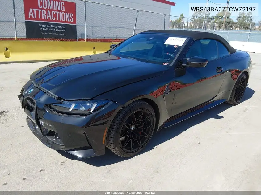 2026 BMW M4 VIN WBS43BA07TCW72197 — фото 2