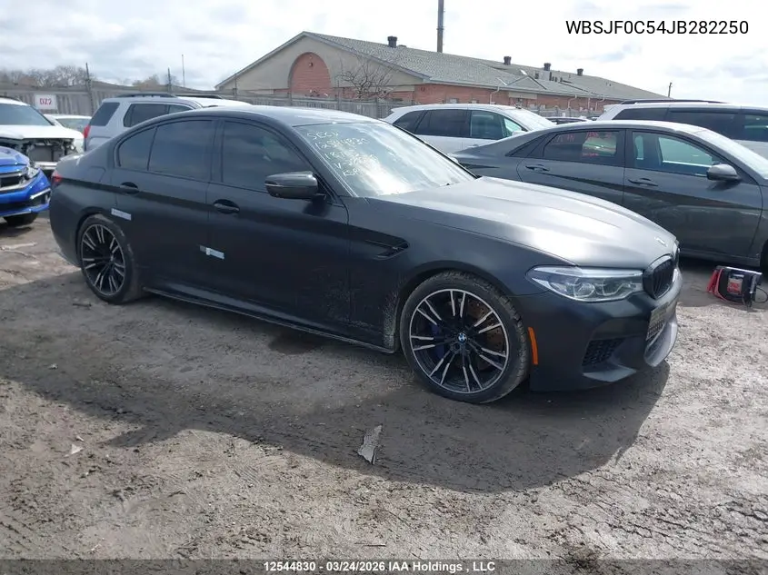 BMW M5 2018, VIN WBSJF0C54JB282250