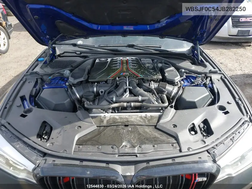 2018 BMW M5 VIN WBSJF0C54JB282250 — фото 10