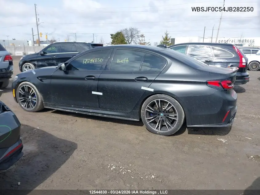 2018 BMW M5 VIN WBSJF0C54JB282250 — фото 14