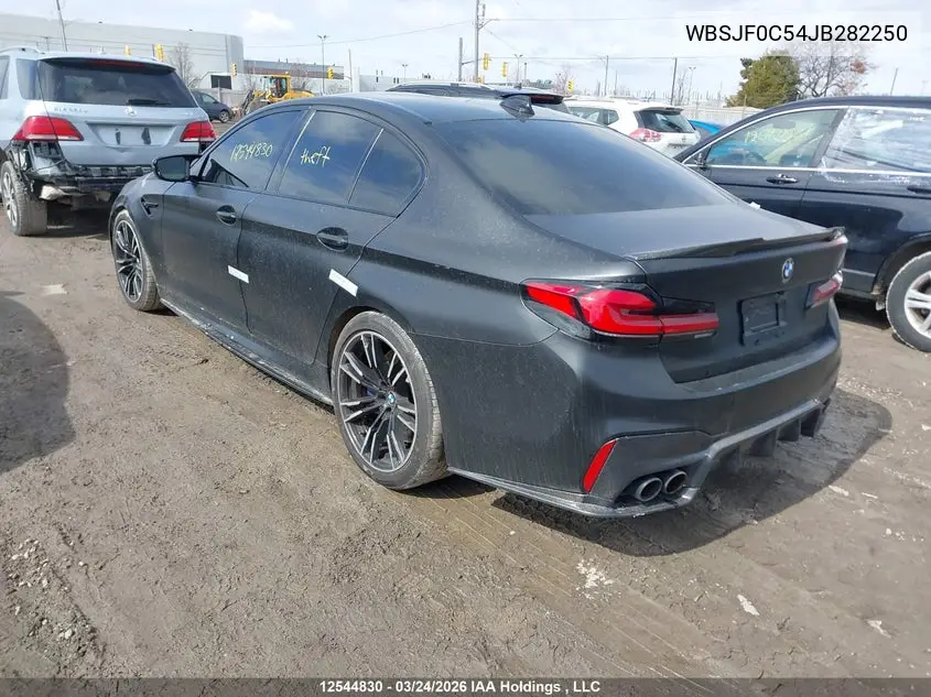 2018 BMW M5 VIN WBSJF0C54JB282250 — фото 3