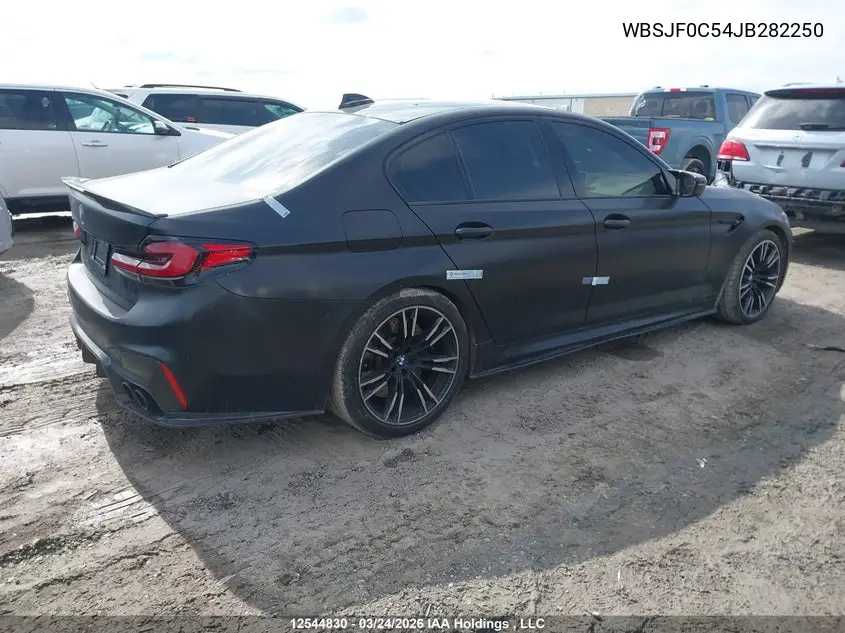 2018 BMW M5 VIN WBSJF0C54JB282250 — фото 4