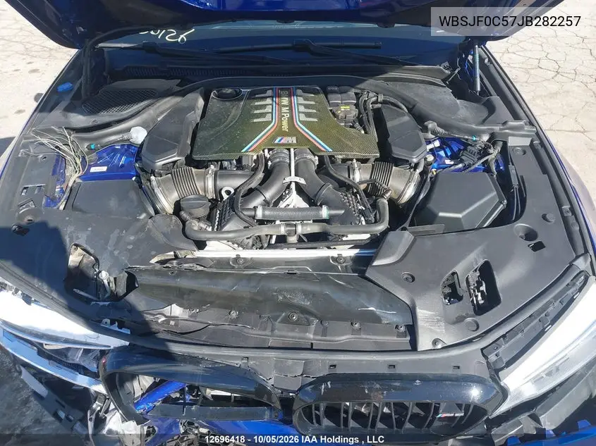 2018 BMW M5 VIN WBSJF0C57JB282257 — фото 10