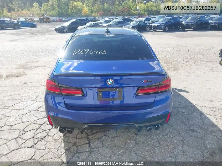 2018 BMW M5 VIN WBSJF0C57JB282257 — фото 16