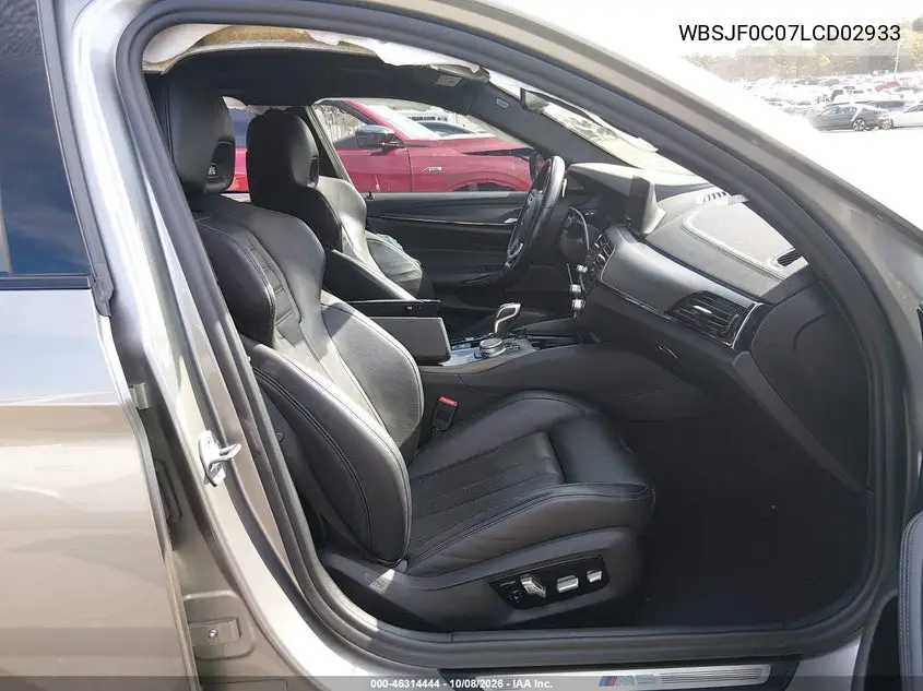 2020 BMW M5 VIN WBSJF0C07LCD02933 — фото 5
