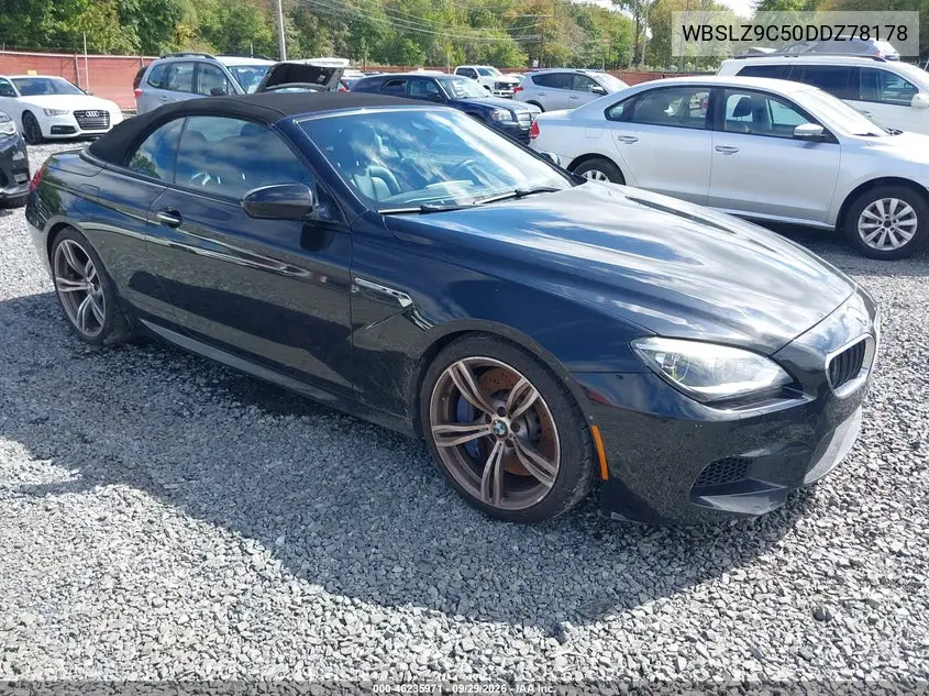 BMW M6 2013, VIN WBSLZ9C50DDZ78178