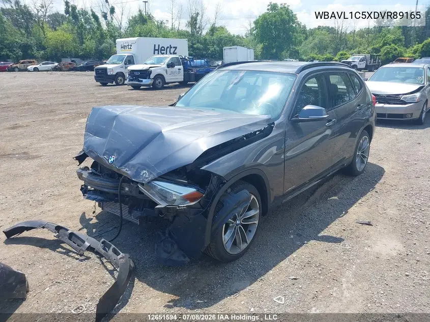 2013 BMW X1 VIN WBAVL1C5XDVR89165 — фото 2