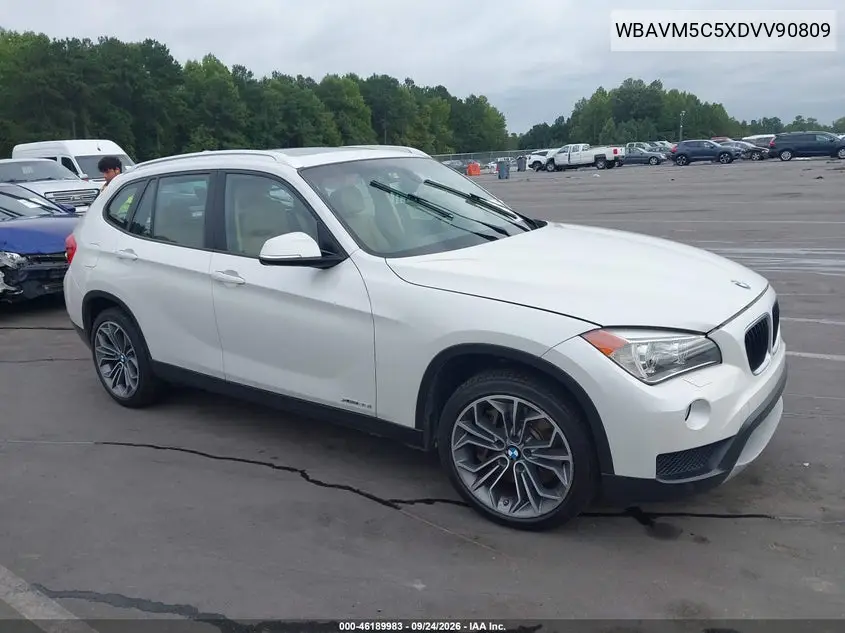 BMW X1 2013, VIN WBAVM5C5XDVV90809